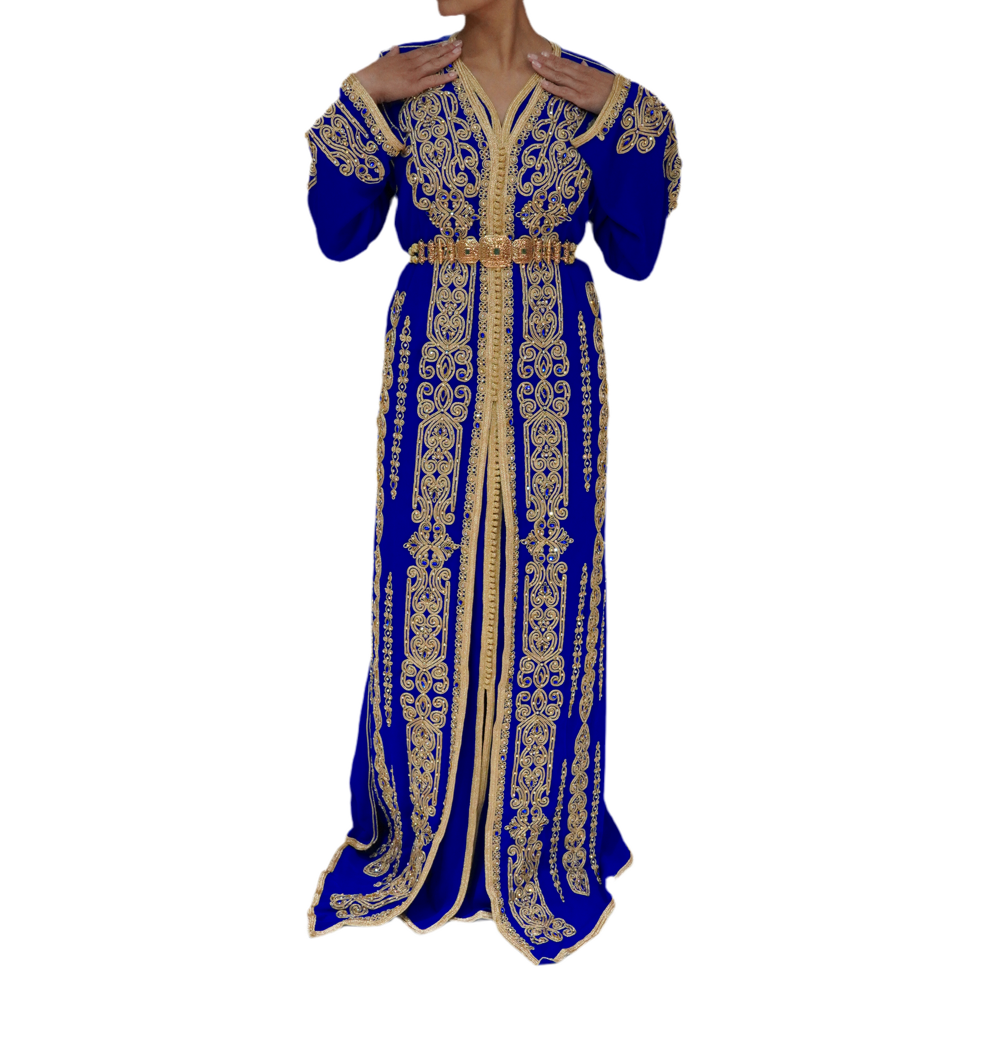 Royal Blue Malaki Caftan