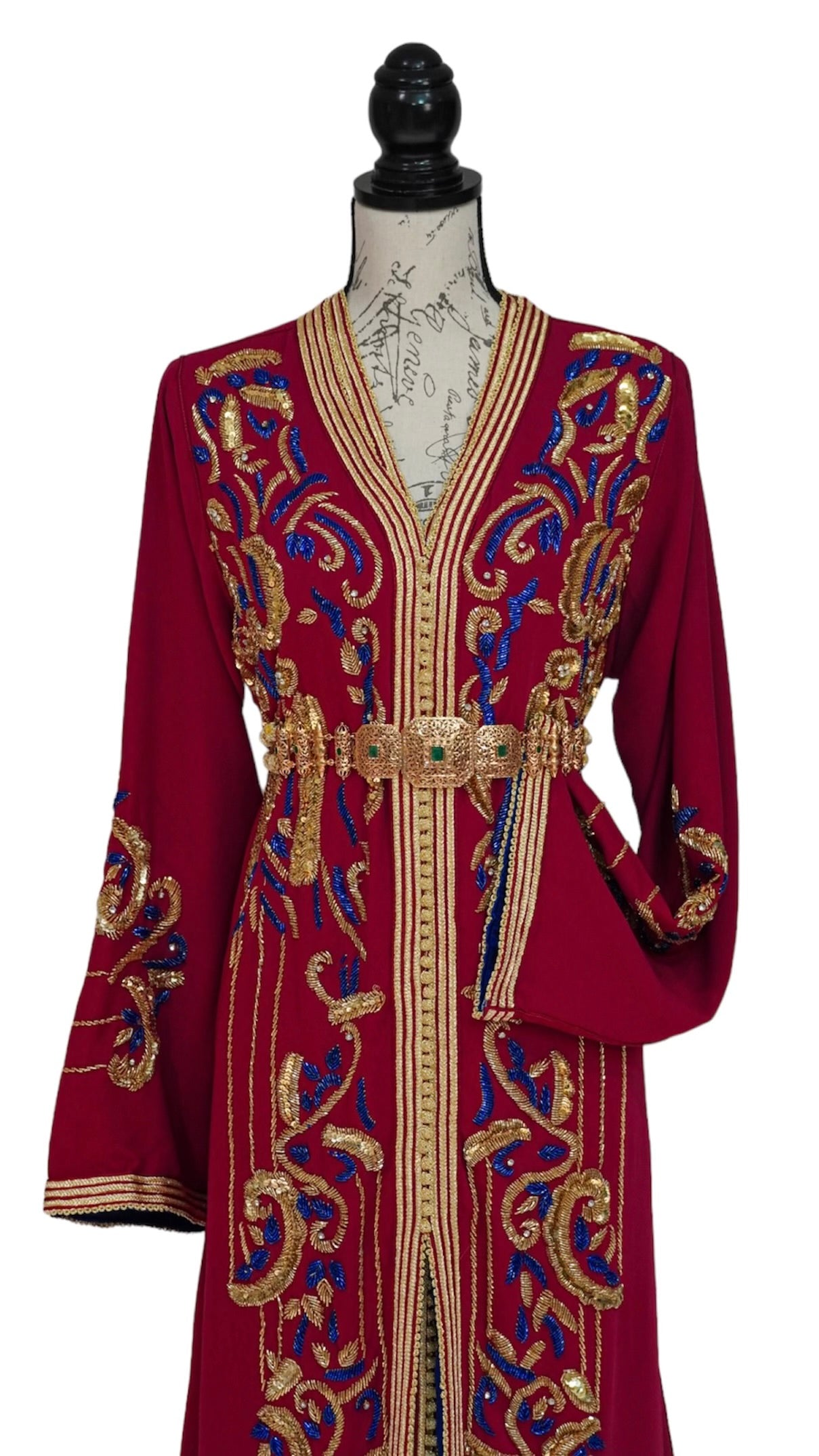 Royal Red caftan