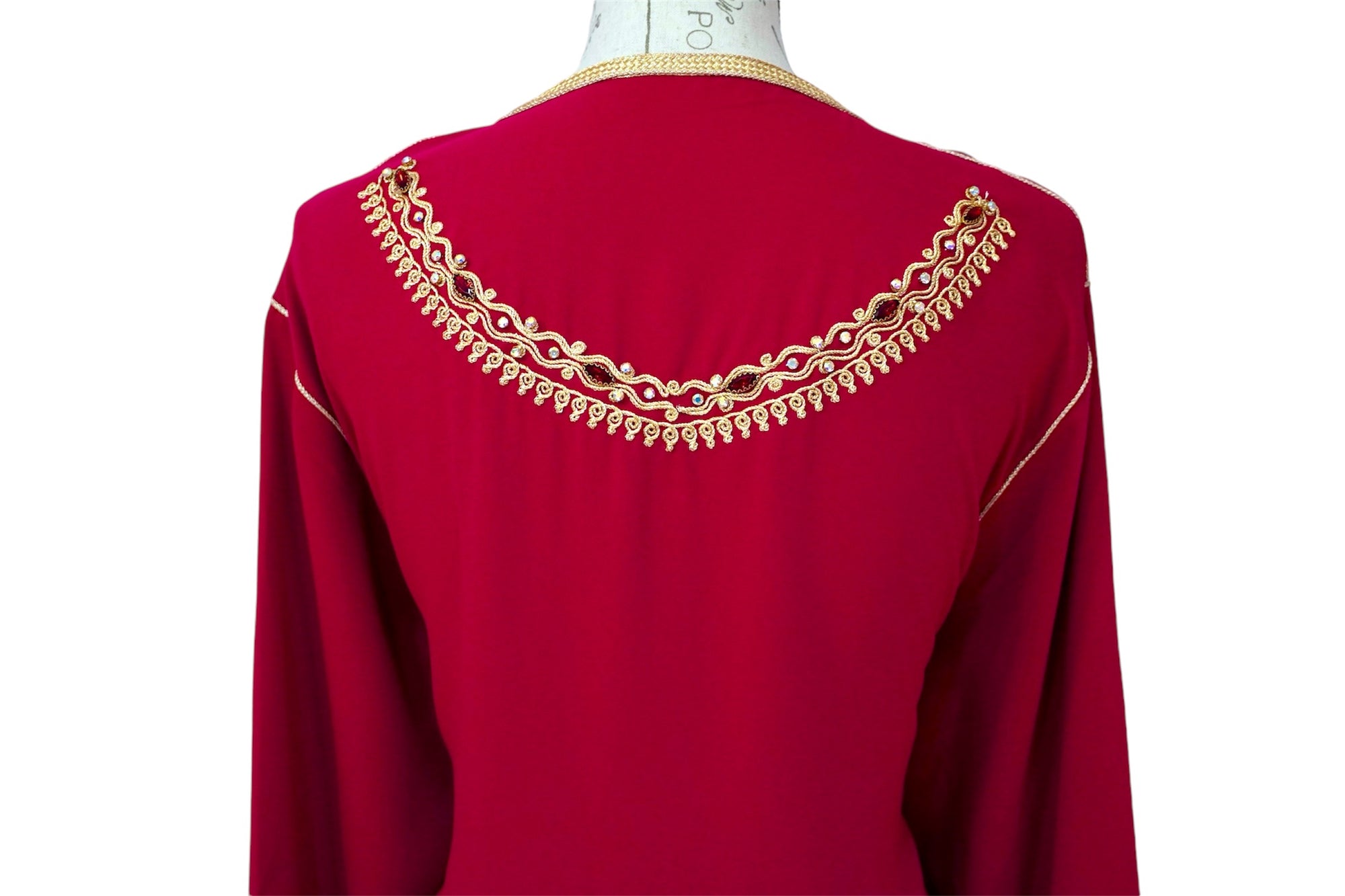 Gemstone Red Caftan