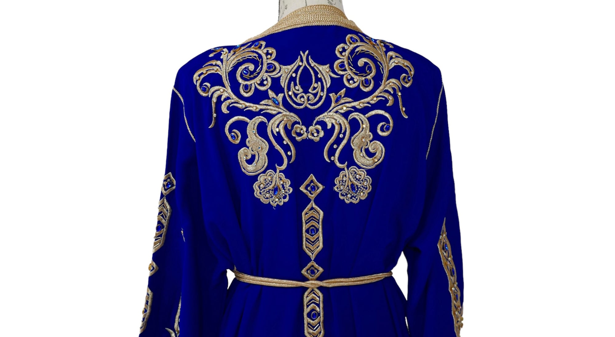 Regal Royal Blue Caftan