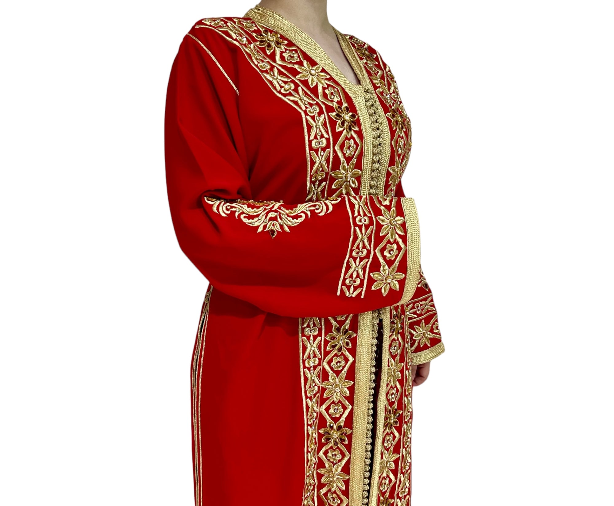 Crimson Plus Size Majestic Caftan