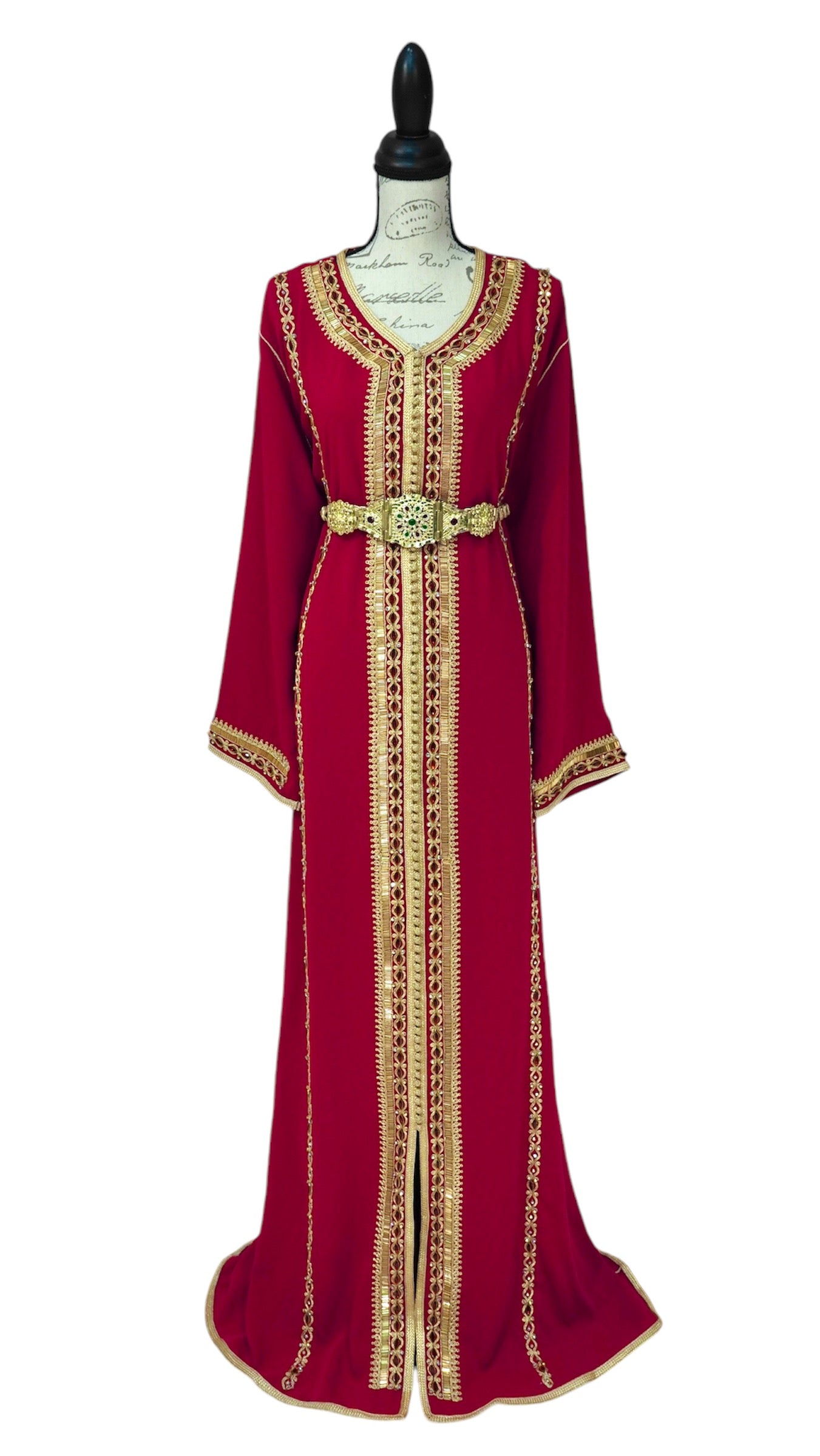 Gemstone Red Caftan