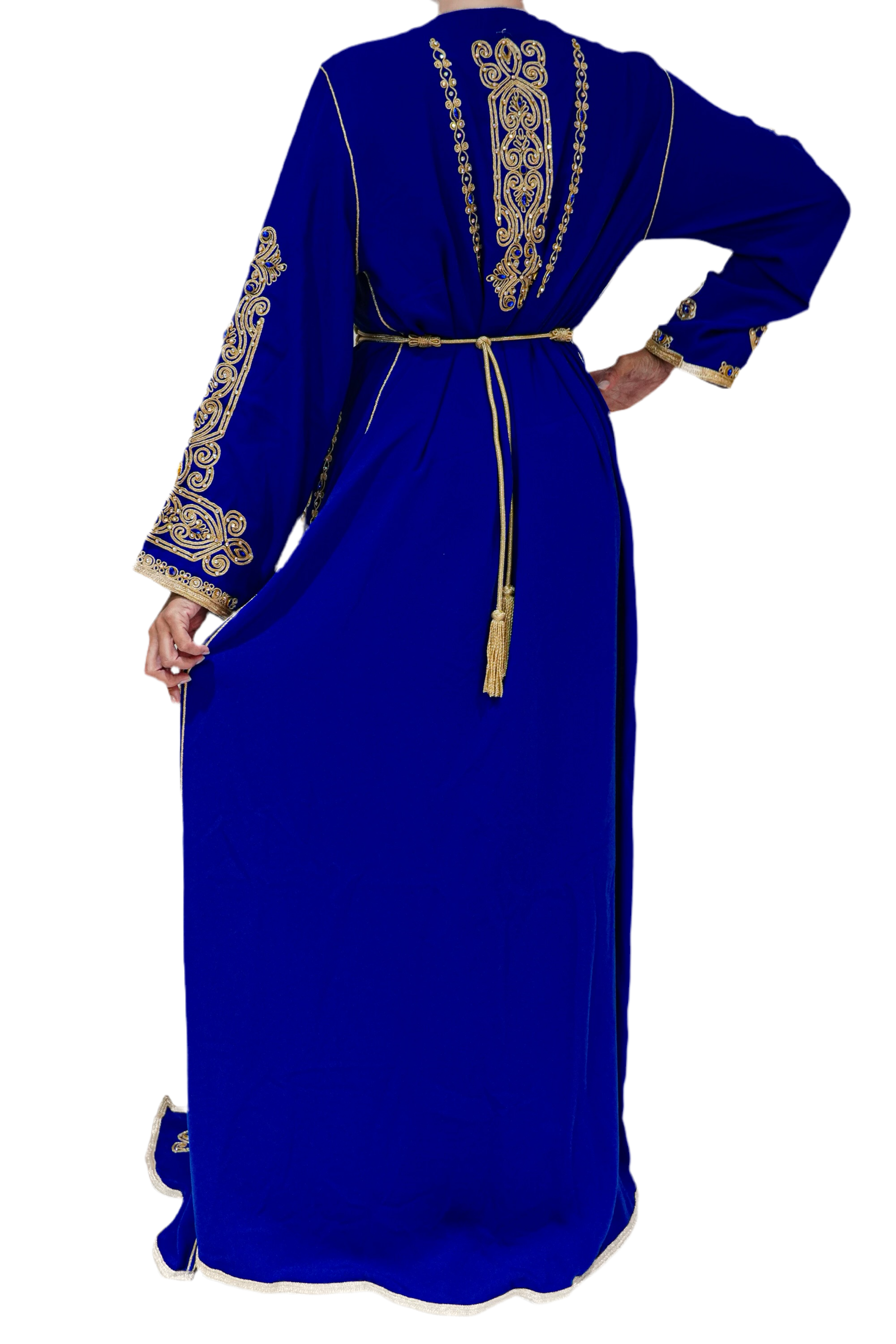 Royal Blue Malaki Caftan