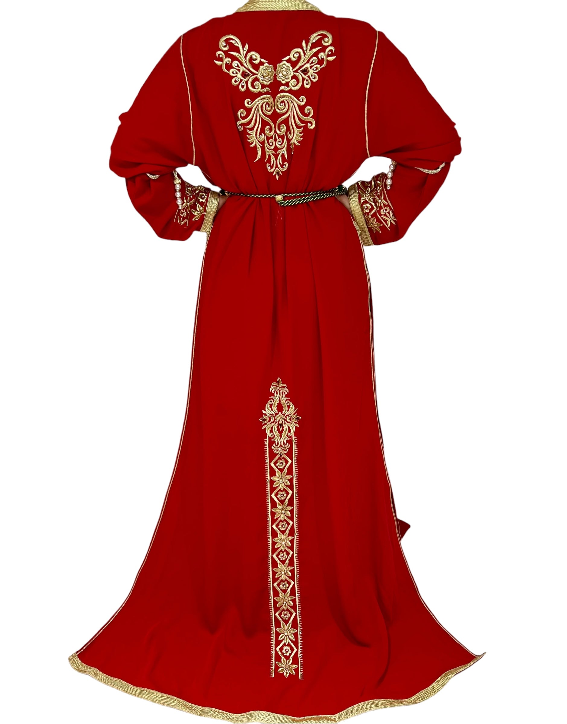 Crimson Plus Size Majestic Caftan