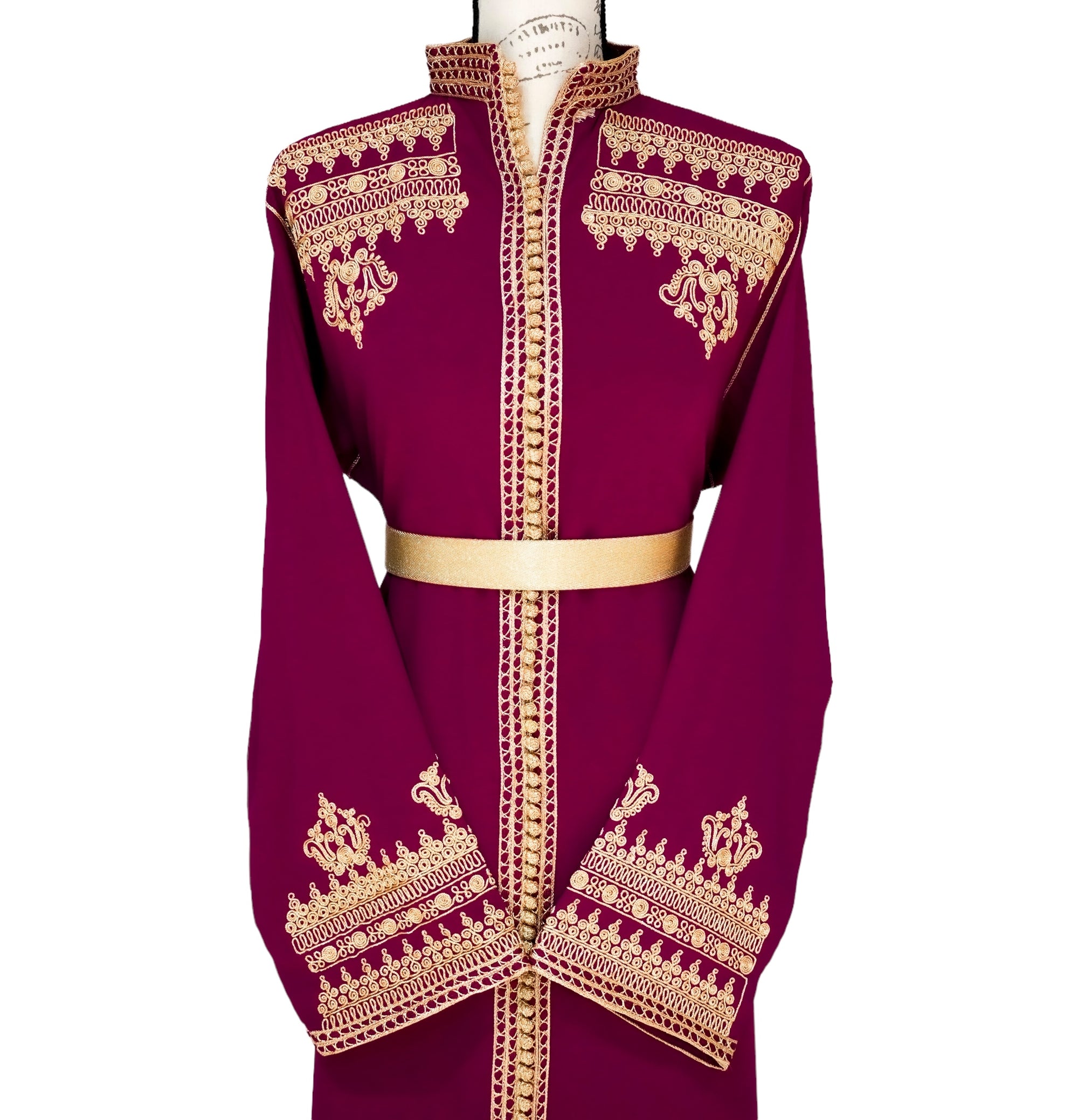 Fuchsia Malaki Caftan