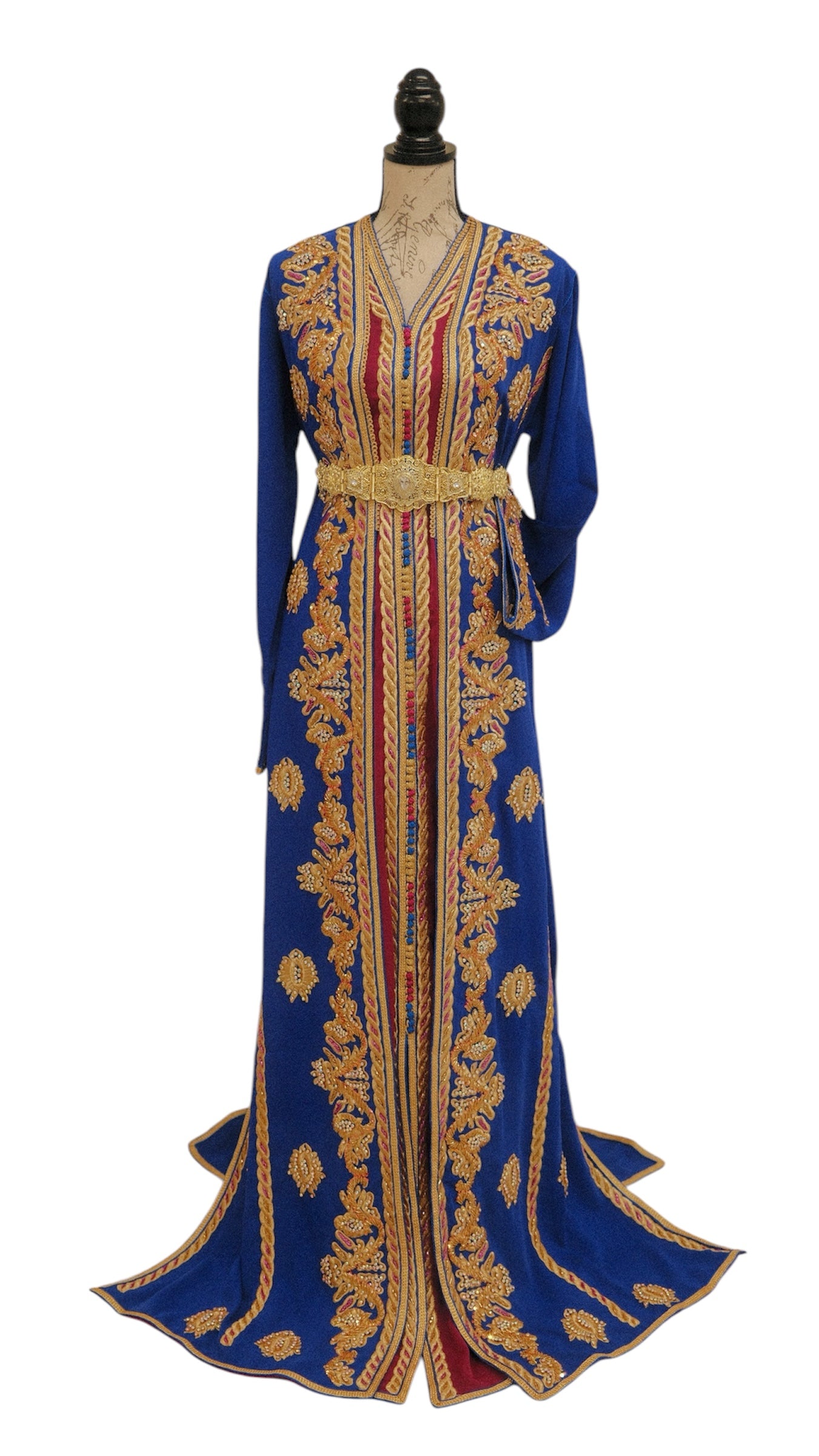 Exclusive Purple Moroccan Caftan – For Weddings & Special Events