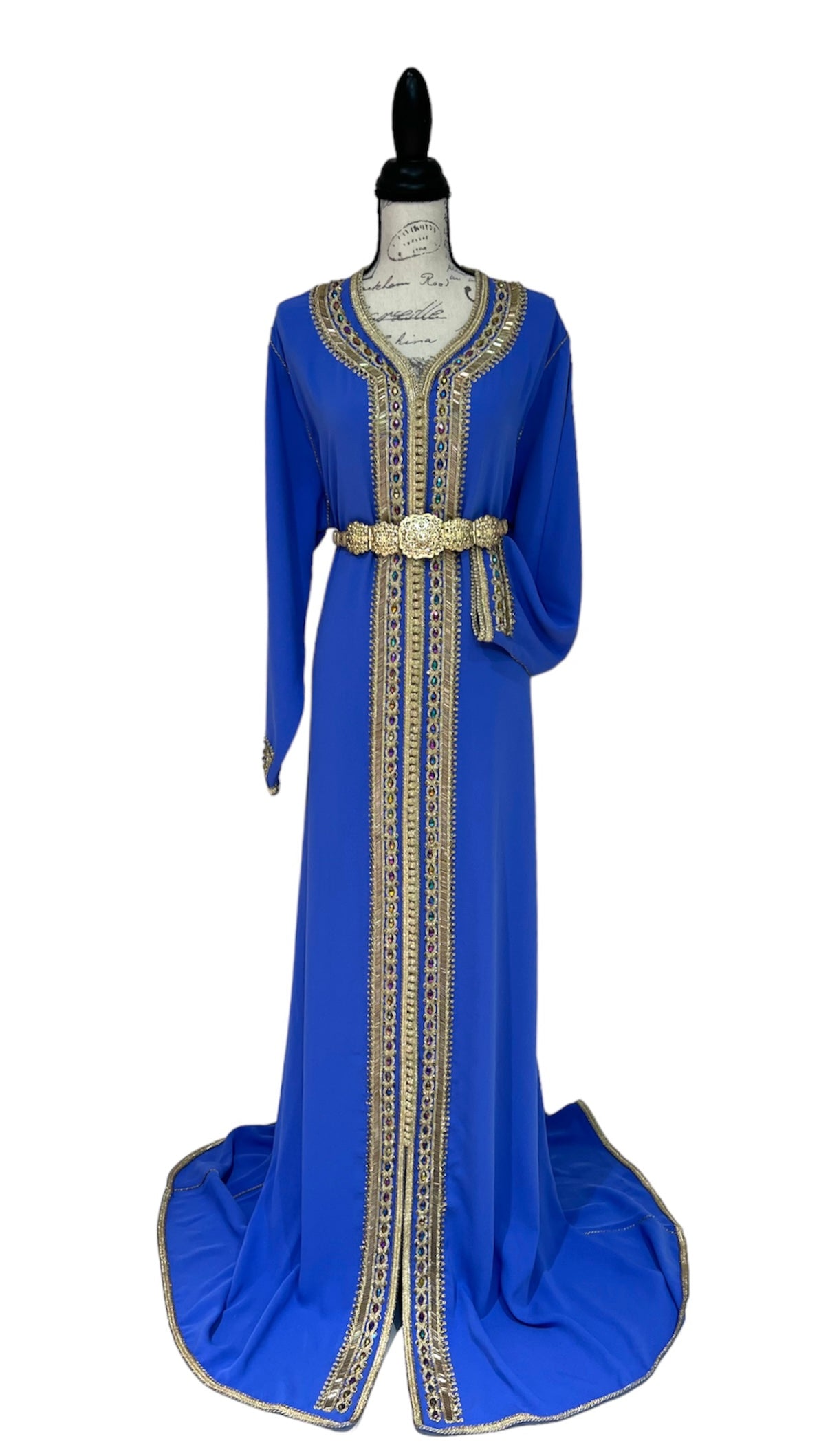 Cornflower Blue caftan