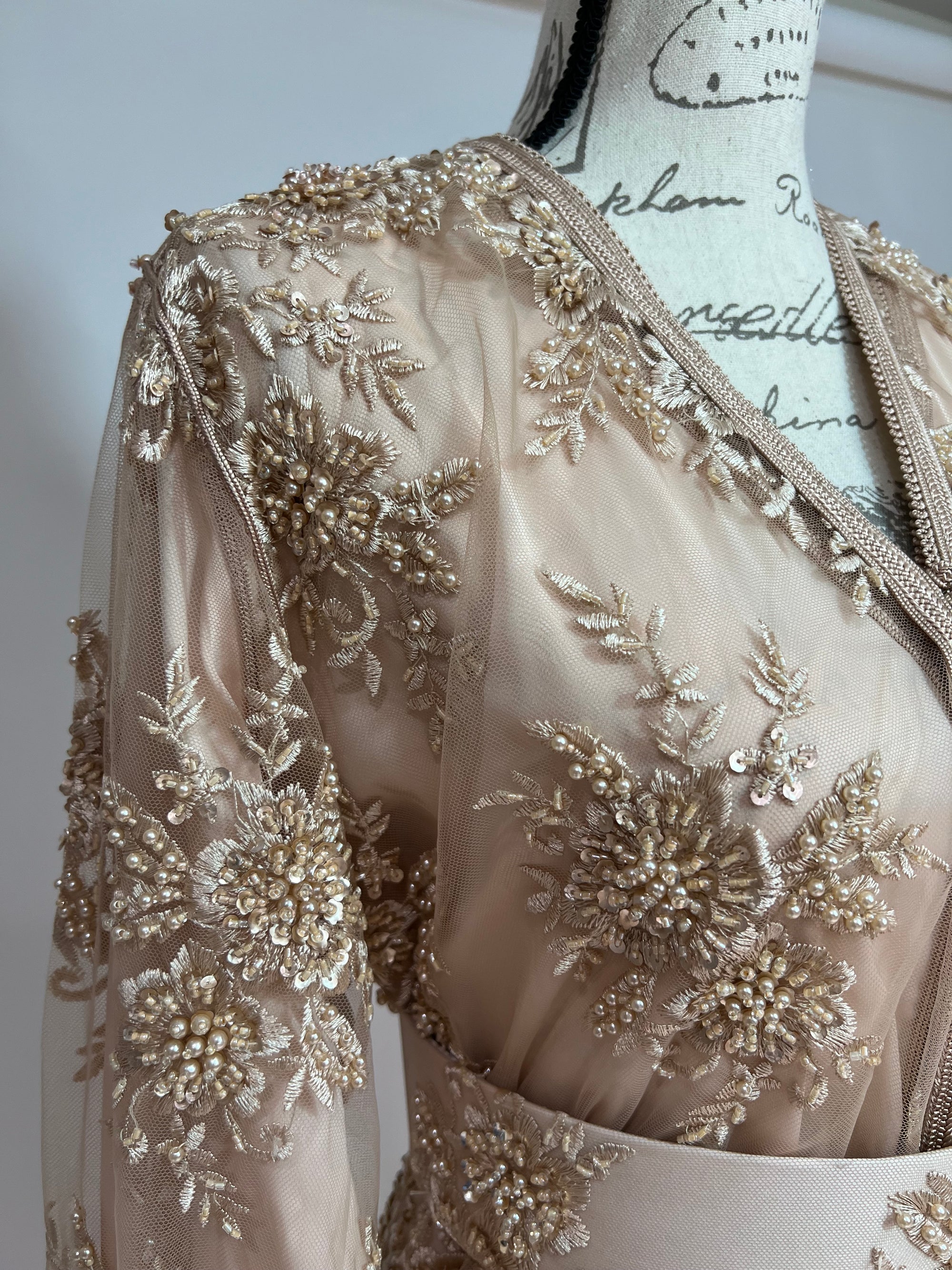 Majestic Golden Glow Caftan