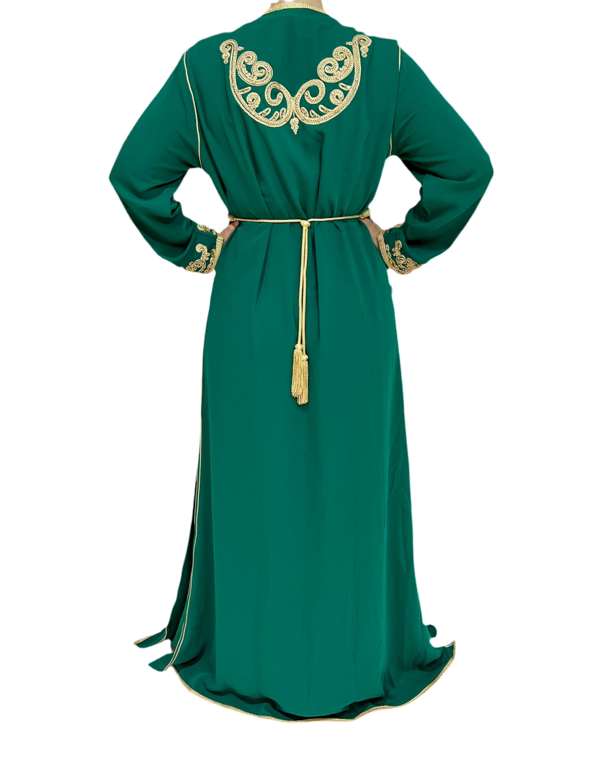 Green Royal Kaftan