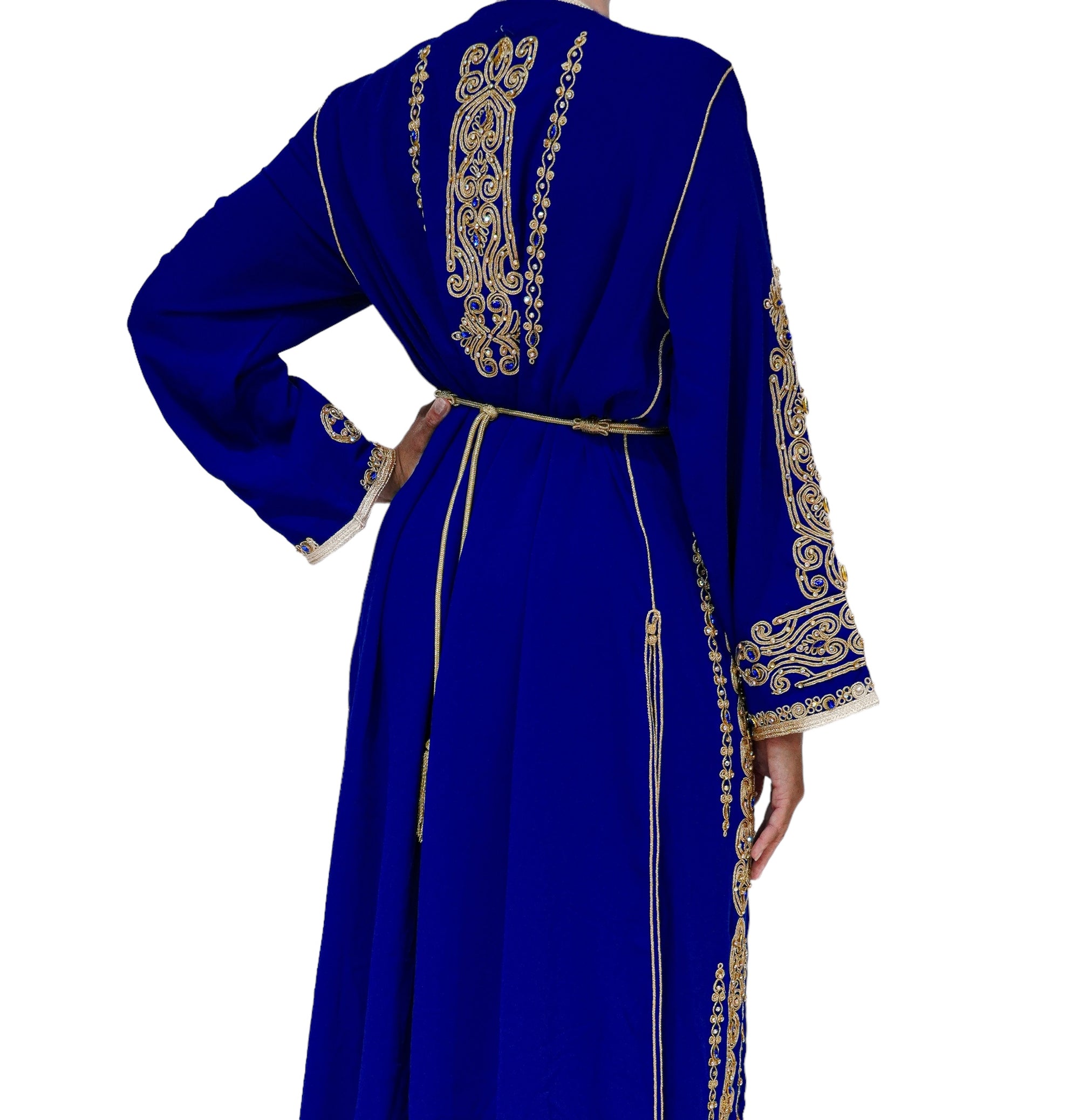 Royal Blue Malaki Caftan