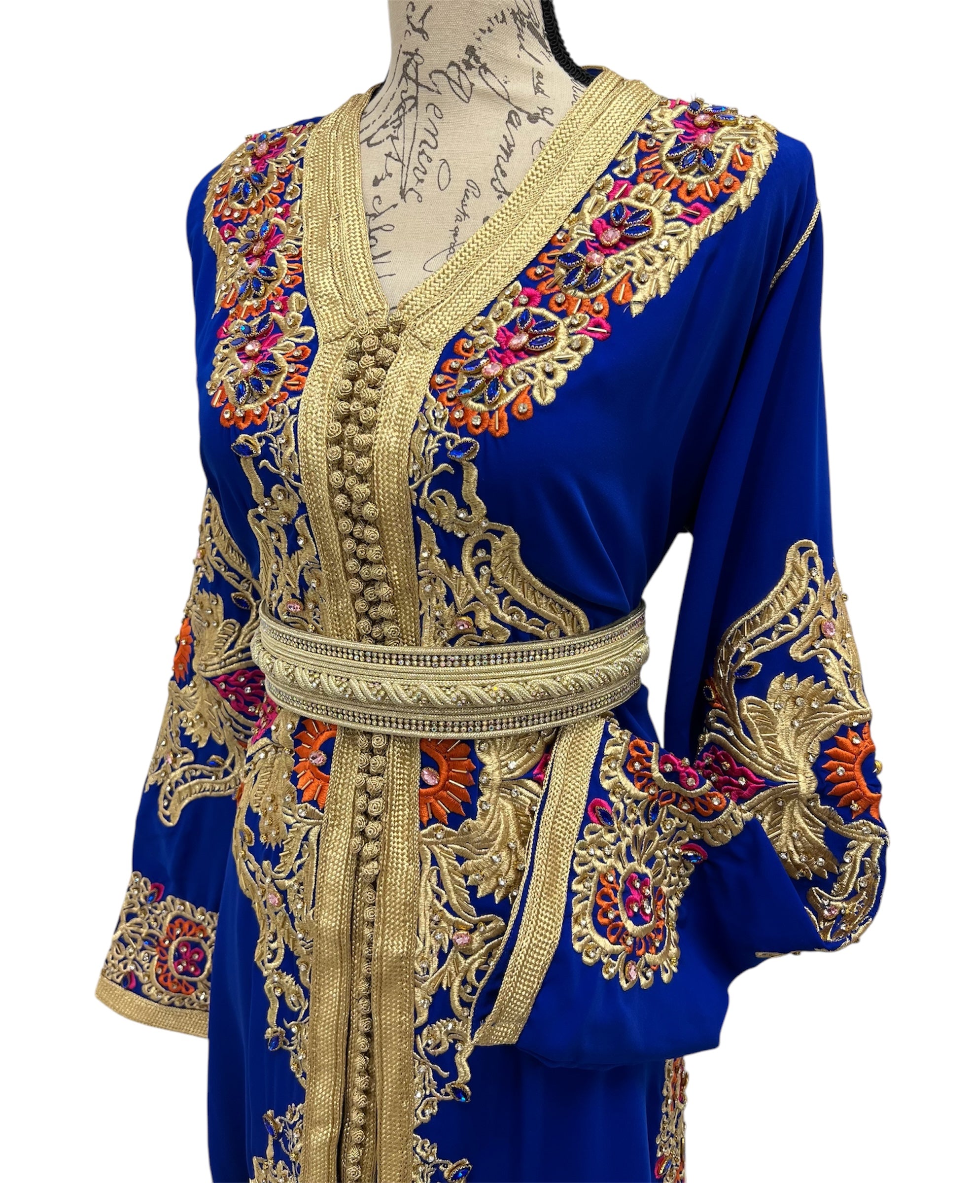 Royal Blue Caftan – Luxury for Every Occasion