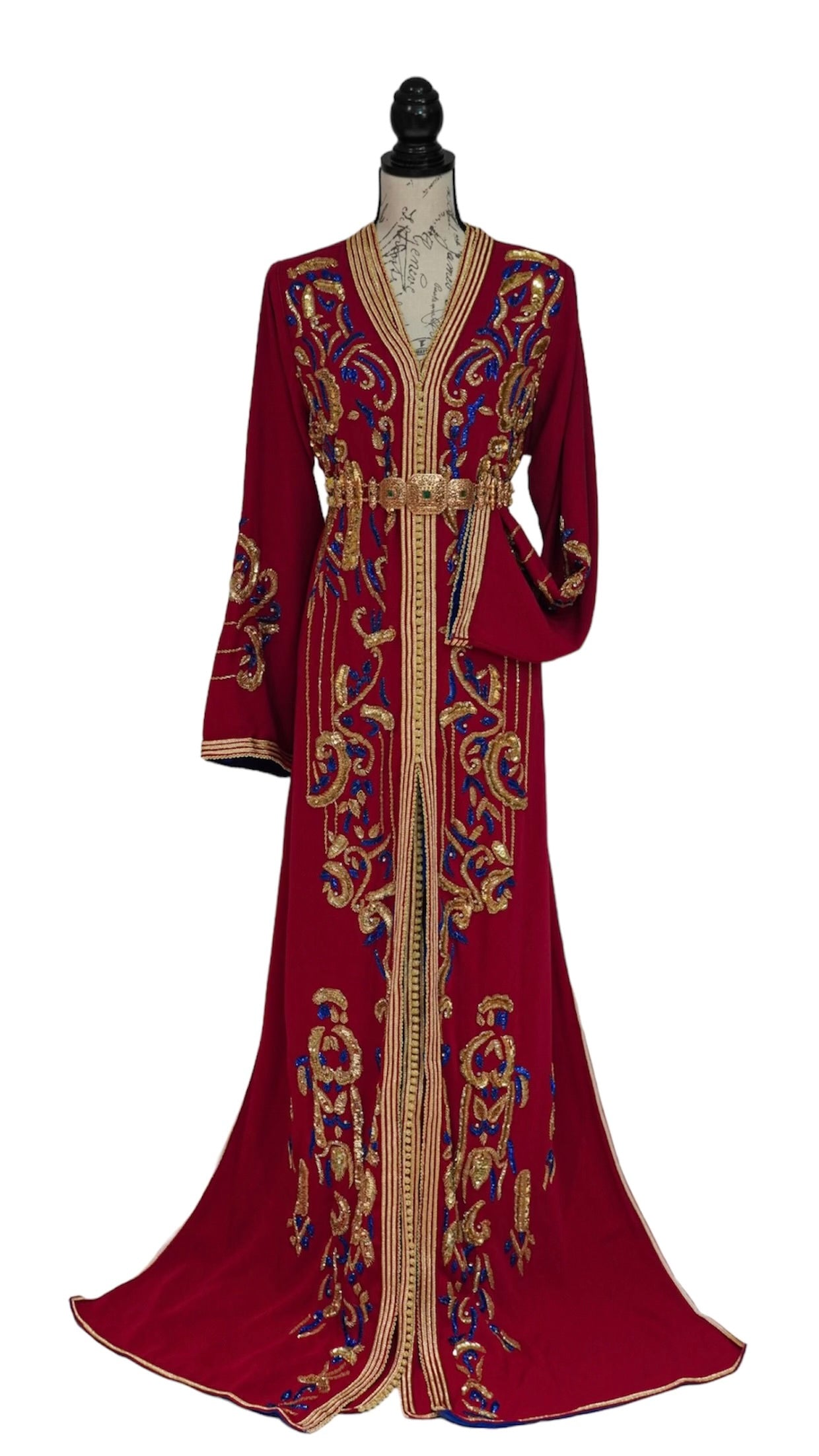 Royal Red caftan