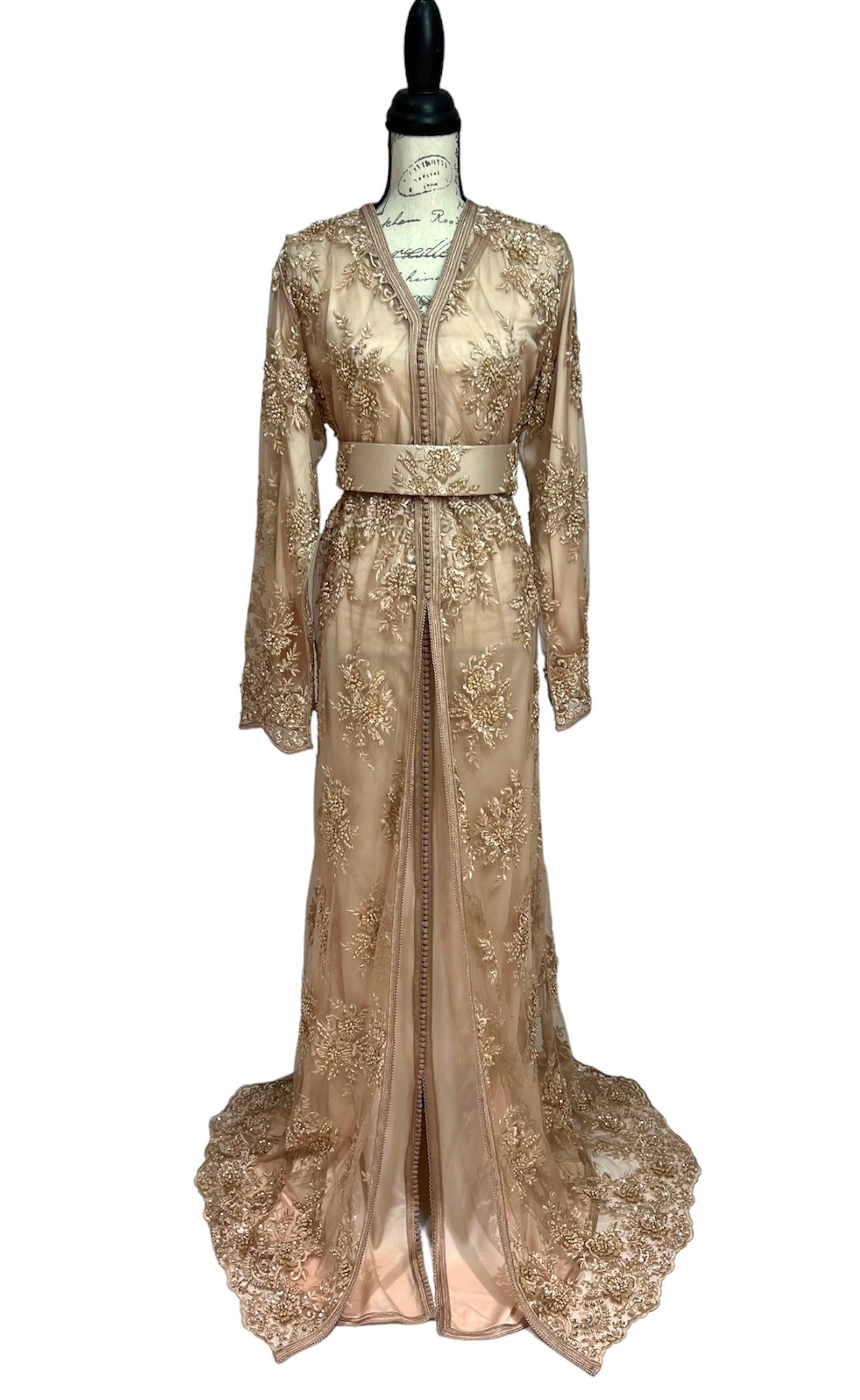 Majestic Golden Glow Caftan