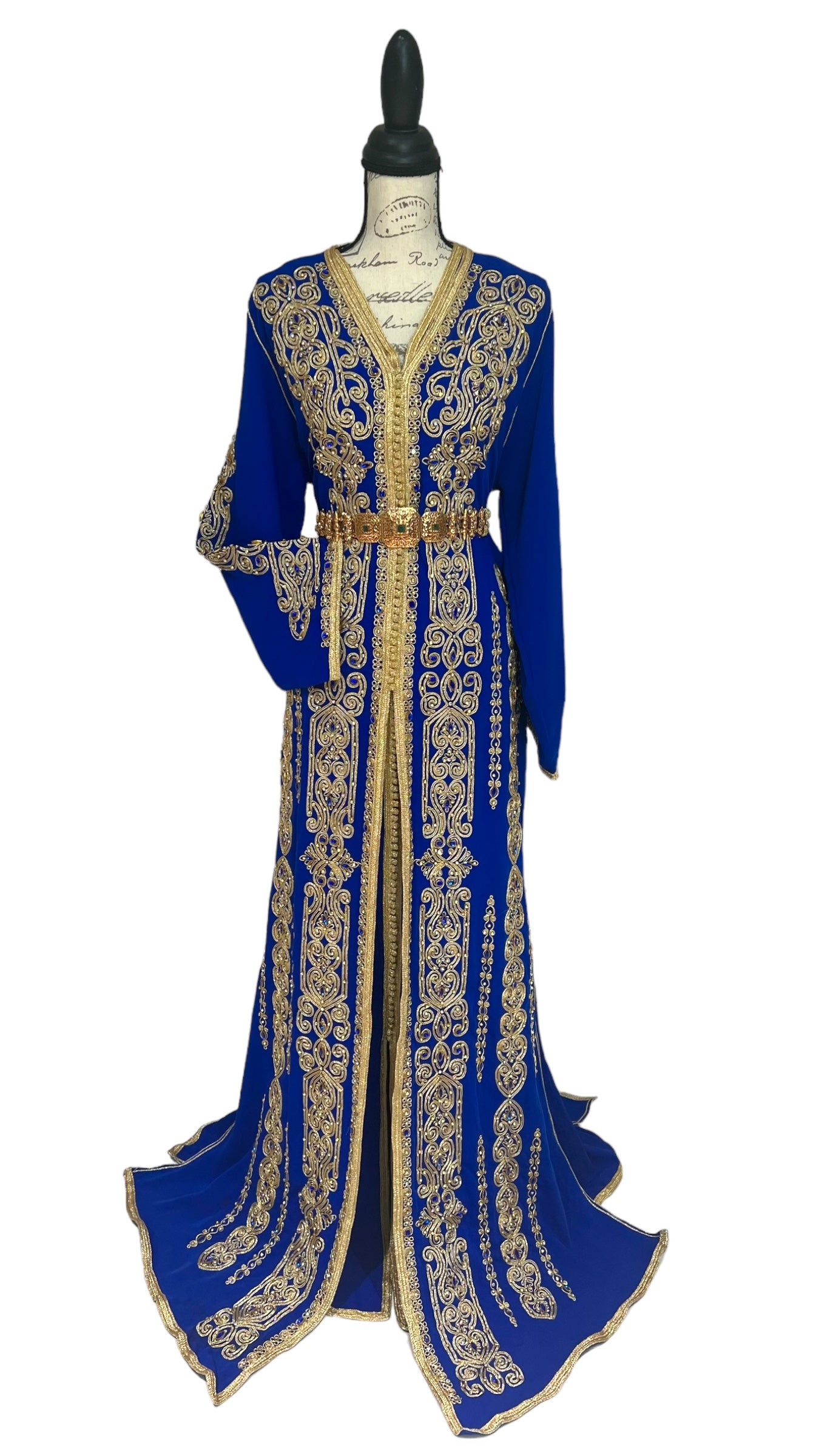 Royal Blue Malaki Caftan