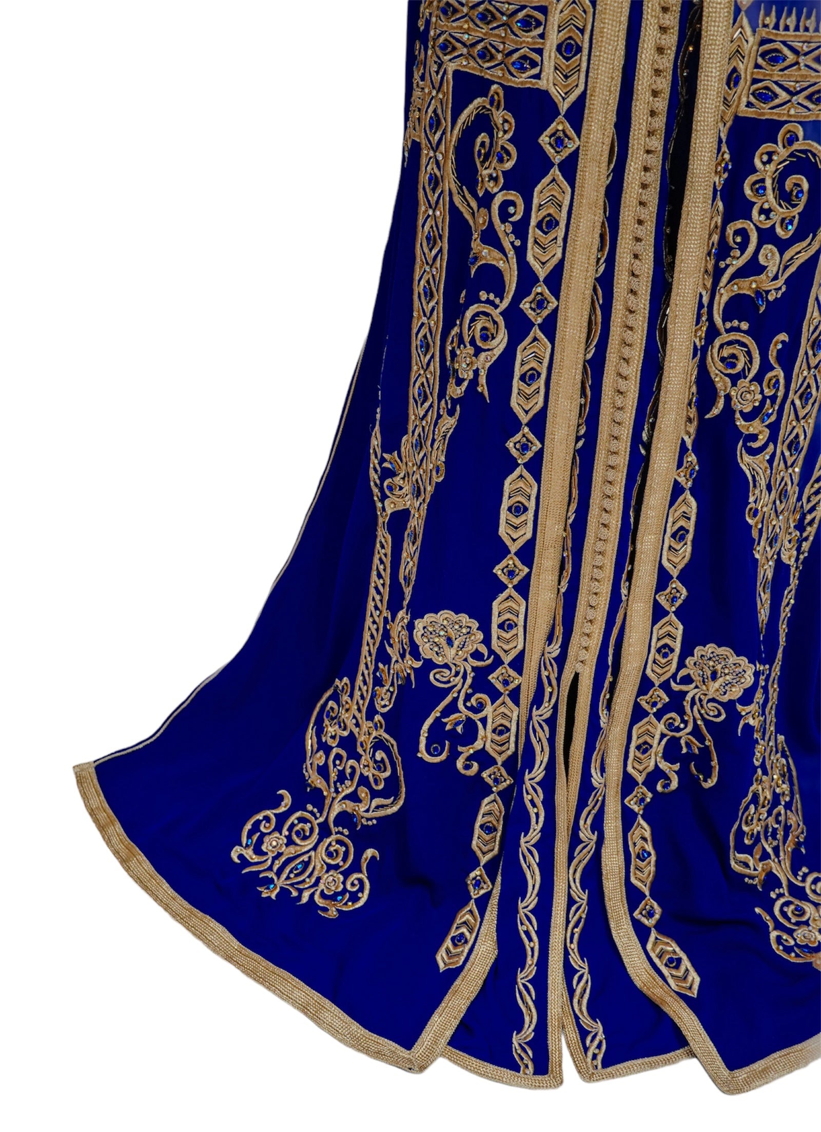 Regal Royal Blue Caftan